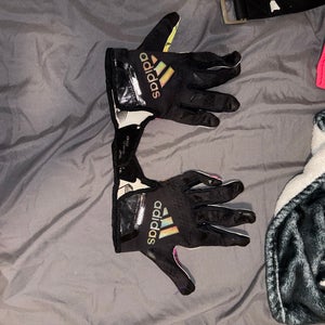 Black XL Adult Adidas Gloves (Used)