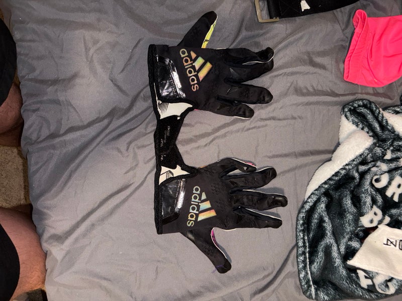 Black XL Adult Adidas Gloves (Used)