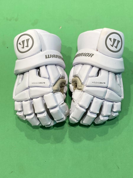 Used Warrior Burn Lacrosse Gloves 13"