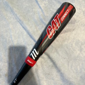 2023 Marucci CAT Connect Hybrid Bat USABat Certified (-11) Hybrid 16 oz 27" (Used)
