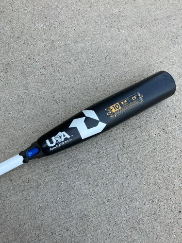 2022 DeMarini CF Composite Bat USABat Certified (-10) Composite 21 oz 31" (Used)