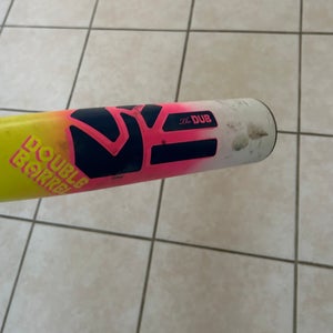 2025 Easton 2X Double Barrel Composite USSSA Certified Bat (-5) 27 oz 32" (Used)