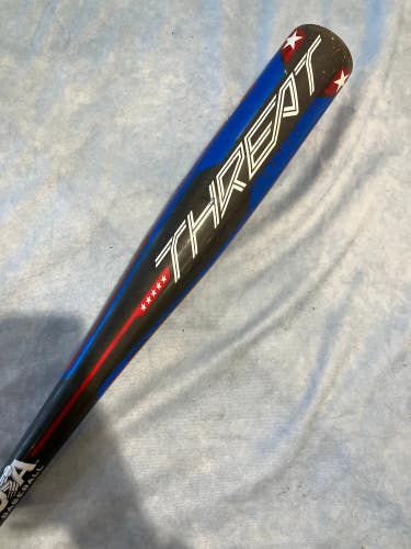 2022 Rawlings Threat Composite Bat USABat Certified (-12) Composite 16 oz 29" (Used)
