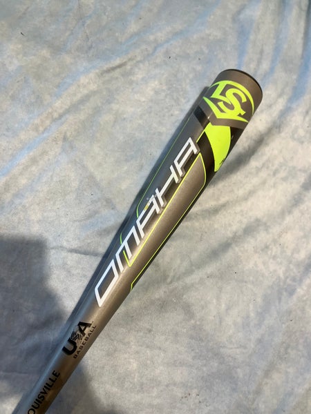 2020 Louisville Slugger Omaha 5 Alloy Bat USABat Certified (-10) Alloy 19 oz 29" (Used)