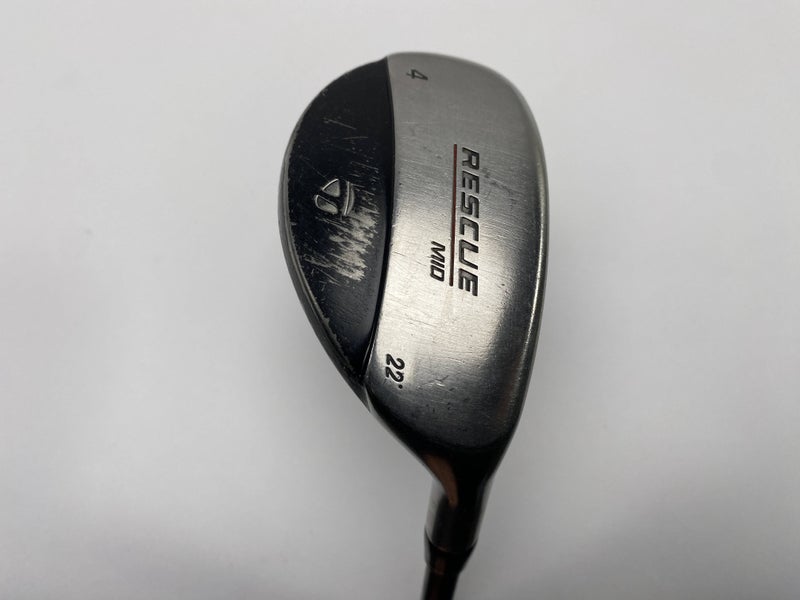 TaylorMade Rescue Mid 4 Hybrid 22* Senior Graphite Mens RH