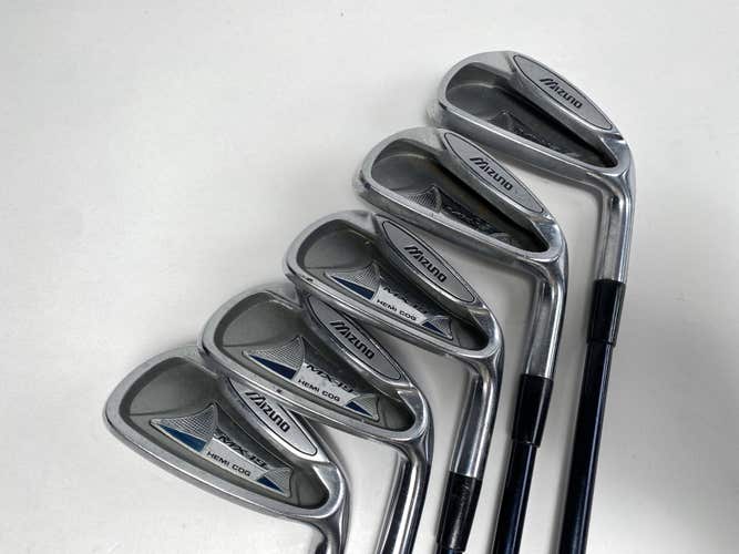 Mizuno MX 19 Iron Set 5-9 Exsar IS2 Lite Graphite Mens RH Midsize Grips