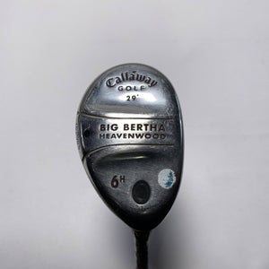 Callaway Big Bertha Heavenwood 6 Hybrid 29* Big Bertha Gems 55 55g Ladies RH