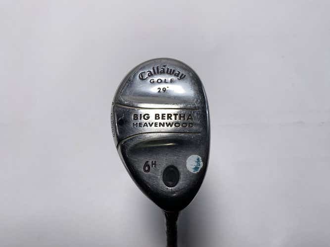 Callaway Big Bertha Heavenwood 6 Hybrid 29* Big Bertha Gems 55 55g Ladies RH