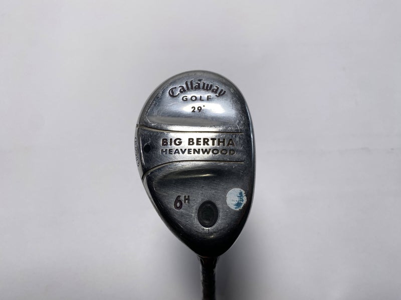 Callaway Big Bertha Heavenwood 6 Hybrid 29* Big Bertha Gems 55 55g Ladies RH