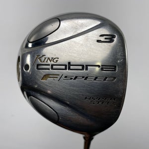 Cobra F Speed 3 Fairway Wood 15* Aldila NV-F 65g Stiff Graphite Mens RH