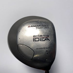 Adams Idea Tight Lies Driver Ladies Graphite Womens RH- Dents
