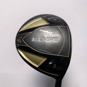 Callaway Edge 3 Fairway Wood 15* Edge 65g Regular Graphite Mens RH