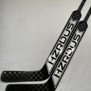 NEW True HZRDUS 7X4 Goalie Sticks, 26”, Black/Gray, FULL RIGHT - 2 Pack