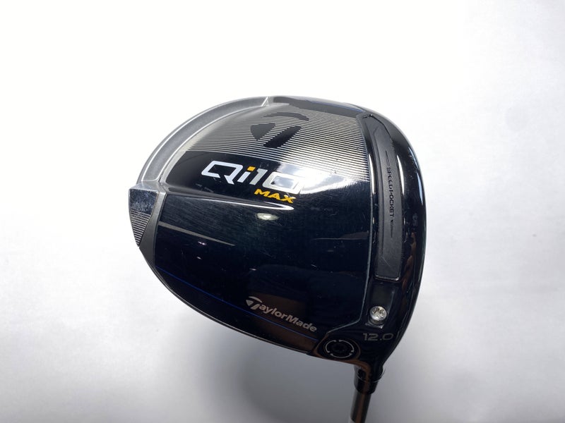 TaylorMade Qi10 MAX Driver 12* Fujikura Speeder NX 50g Senior Graphite Mens RH