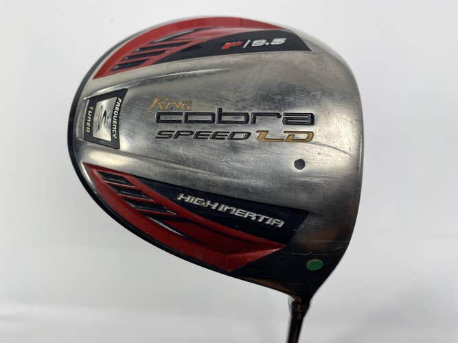 Cobra Speed LD F 2008 Driver 9.5* Aldila Voodoo SVS6 Stiff Graphite Mens RH Dent