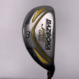 Tour Edge Bazooka Jmax Gold 3 Hybrid 21* Bazooka JMAX 67g Ladies Graphite RH