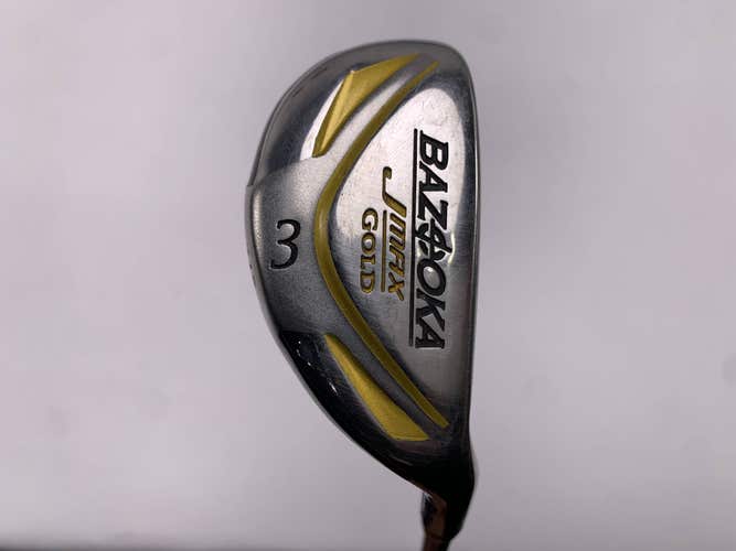 Tour Edge Bazooka Jmax Gold 3 Hybrid 21* Bazooka JMAX 67g Ladies Graphite RH