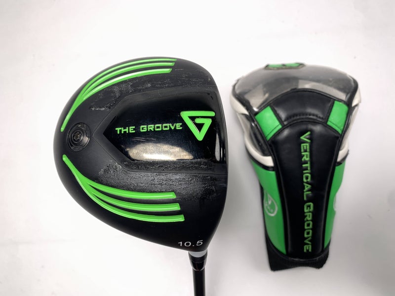 Vertical Groove Golf The Groove Driver 10.5* Aldila NV Green 55g Regular RH HC