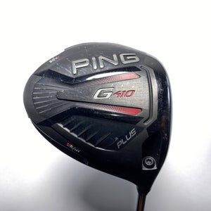 Ping G410 Plus Driver 9* Tour 65g Extra Stiff Graphite Mens RH Oversize Grip