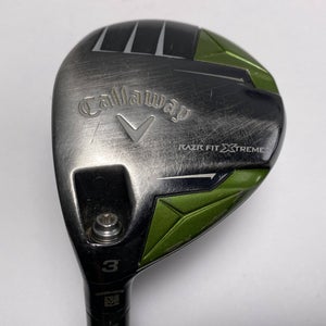 Callaway Razr Fit Xtreme 3 Fairway Wood 15* Aldila Trinity 75g Stiff LH