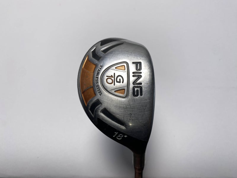 Ping G10 2 Hybrid 18* Grafalloy Pro Launch Red Stiff RH Midsize Grip