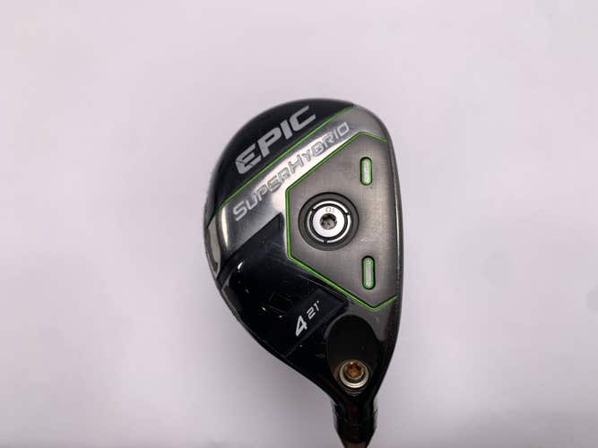Callaway EPIC Super 4 Hybrid 21* AeroTech SteelFiber FC 75 F3 Regular RH