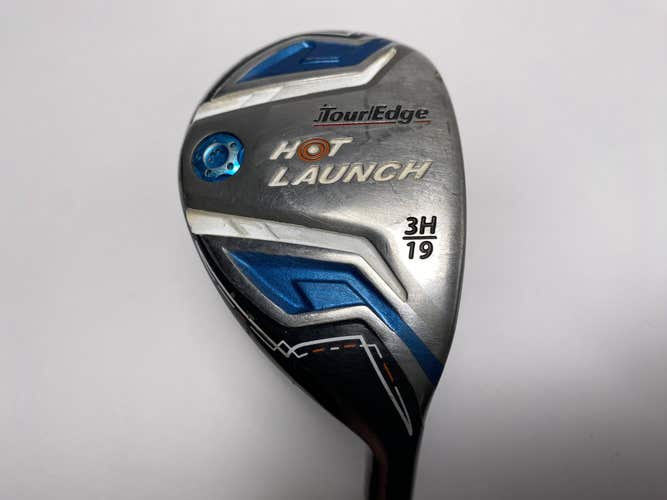 Tour Edge Hot Launch 3 Hybrid 19* Hot Launch 60g Regular Graphite Mens RH