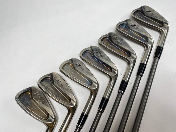 Srixon Z785 Iron Set 4-PW SteelFiber i110 CW Extra Stiff Graphite Mens RH