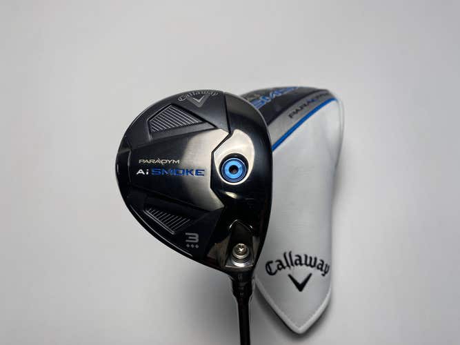 Callaway Paradym Ai Smoke TD 3 Fairway 15* Project X Denali 6.0 70g Stiff RH HC