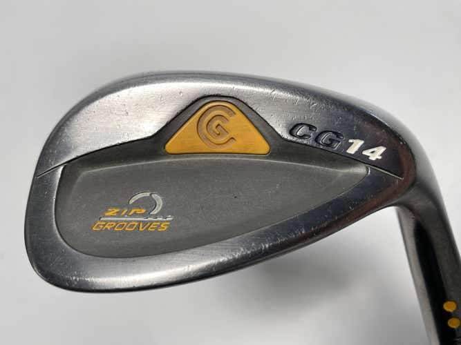 Cleveland CG16 Chrome Zip Groove Wedge 52*10 Bounce Traction Wedge Steel Mens RH