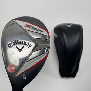 Callaway X Hot 19 4 Hybrid 22* 60g Stiff Graphite Mens LH HC