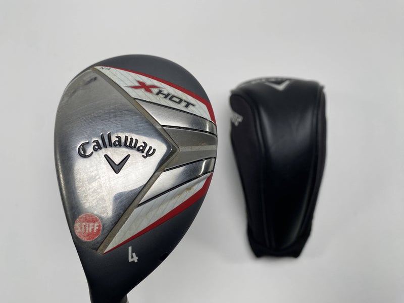 Callaway X Hot 19 4 Hybrid 22* 60g Stiff Graphite Mens LH HC