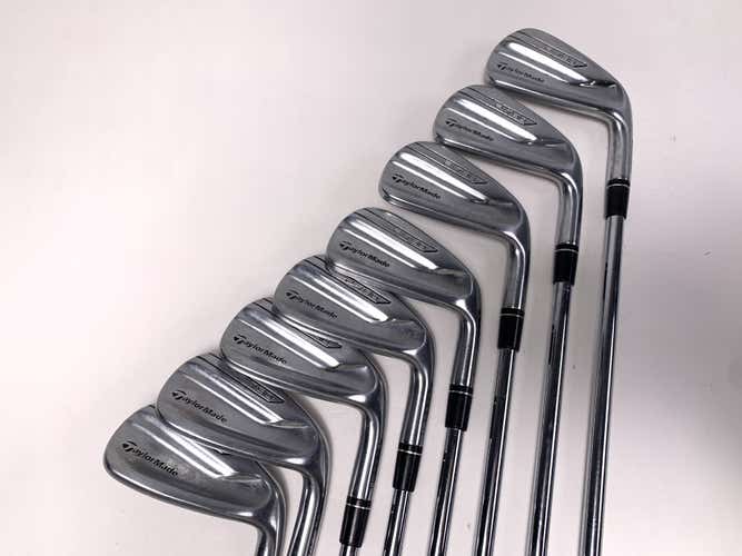 TaylorMade P790 2017 Iron Set 4-PW+AW NS Pro 950 GH Stiff Steel Mens RH