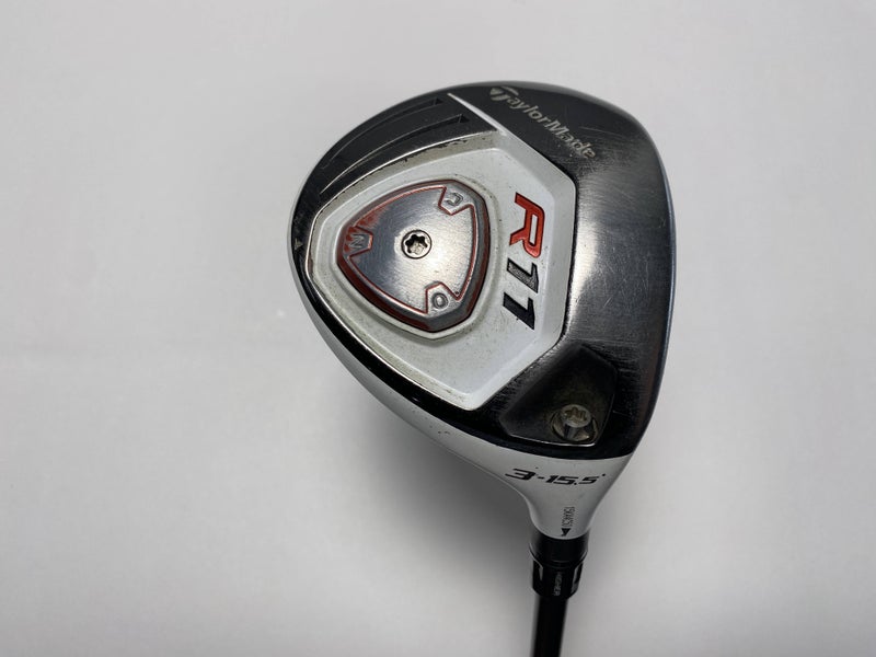 TaylorMade R11 3 Fairway Wood 15.5* Fujikura Blur 70g Regular Graphite Mens RH