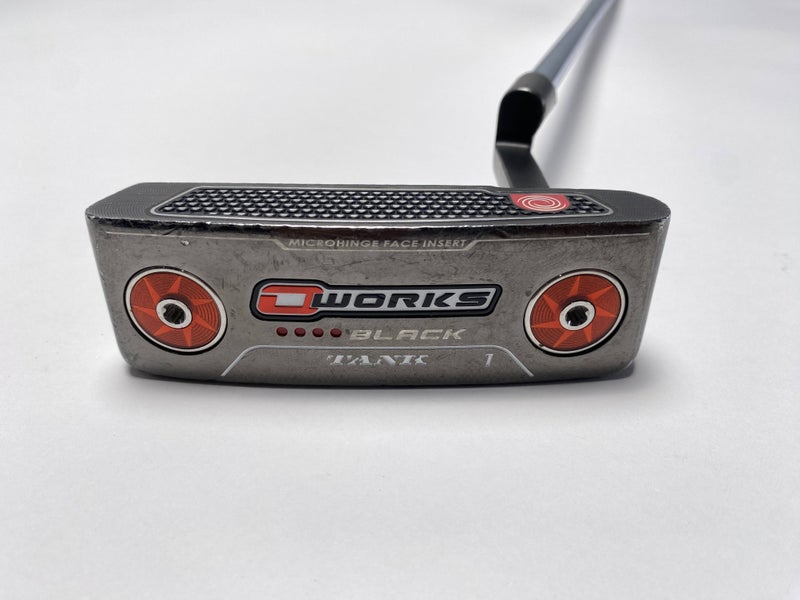Odyssey O-Works Black 1 Tank CH Putter 35" SuperStroke Flatso 1.0 Mens RH