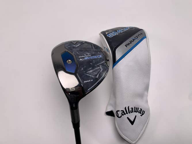 Callaway Paradym Ai Smoke Max D 5 Fairway 18* Cypher Fifty 5.5 50g Regular LH HC