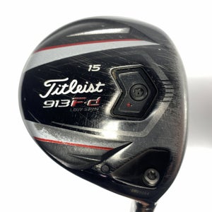 Titleist 913 FD 3 Fairway Wood 15* Aldila RIP Phenom 80g Stiff Graphite Mens RH