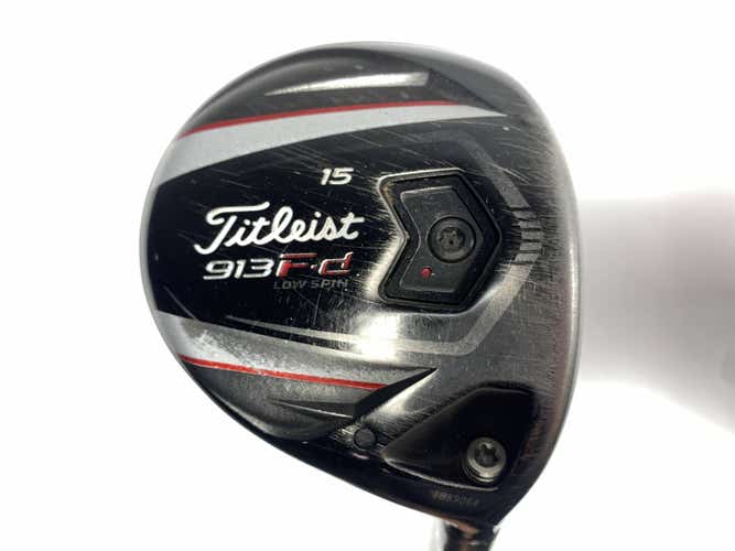 Titleist 913 FD 3 Fairway Wood 15* Aldila RIP Phenom 80g Stiff Graphite Mens RH