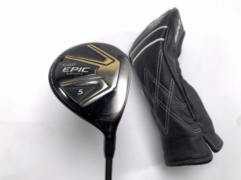 Callaway EPIC Star 5 Fairway Wood 18* Grand Bassara 49g Senior RH HC