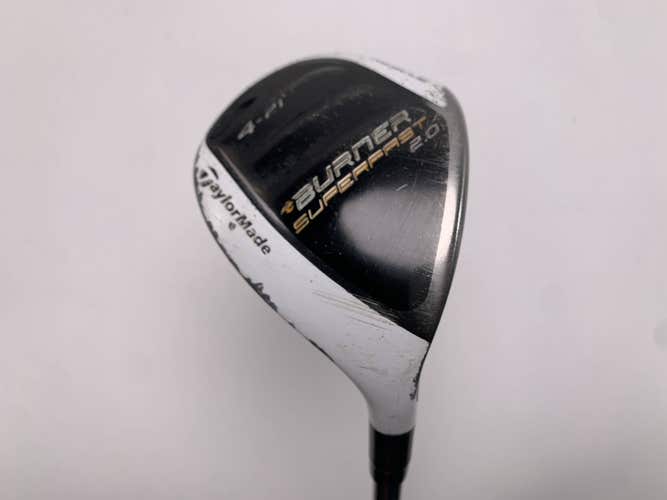 TaylorMade Burner Superfast 2.0 4 Hybrid 21* REAX 60g Regular Graphite Mens RH