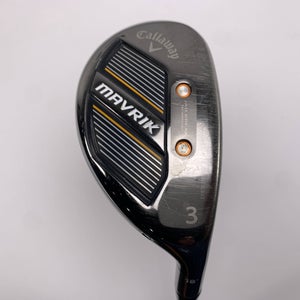 Callaway Mavrik 3 Hybrid 18* Project X Catalyst 6.0 75g Stiff Graphite Mens RH