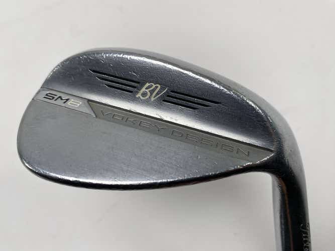 Titleist Vokey SM8 Tour Chrome Wedge 60* 14 Bounce K-Grind Wedge Steel Mens RH