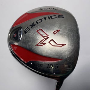 Tour Edge Exotics XCG Driver 10.5* Aldila DVS 65g Regular Graphite Mens RH