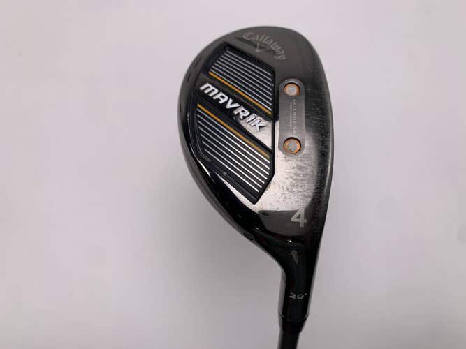 Callaway Mavrik 4 Hybrid 20* Project X Catalyst 5.5 65g Regular Graphite Mens RH