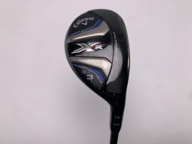 Callaway XR OS 3 Hybrid 19* Mitsubishi Rayon Fubuki AT60x5ct 60g Stiff RH