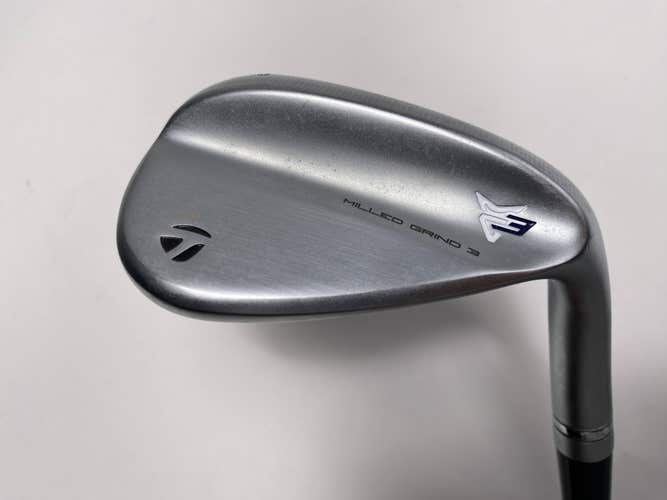 TaylorMade Milled Grind 3 Raw Chrome Wedge 58*11 Dynamic Gold S200 Tour Issue RH