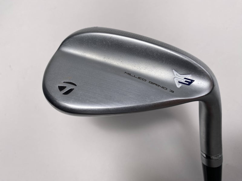 TaylorMade Milled Grind 3 Raw Chrome Wedge 58*11 Dynamic Gold S200 Tour Issue RH