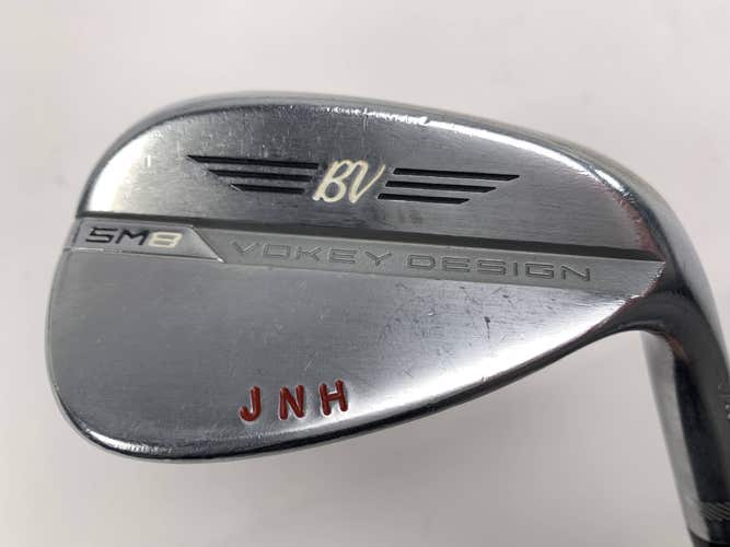 Titleist Vokey SM8 Tour Chrome Wedge 56* 14 F-Grind Dynamic Gold Wedge Steel RH