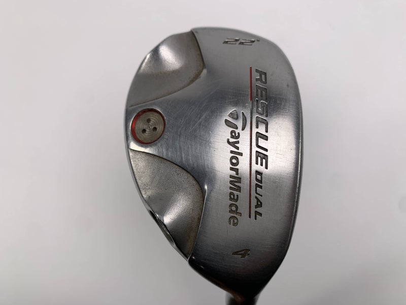 TaylorMade Rescue Dual 4 Hybrid 22* Regular Steel Mens RH