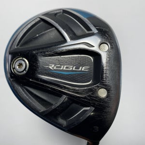 Callaway Rogue 3 Fairway Wood 15* Aldila Synergy 60g Stiff RH Midsize Grip